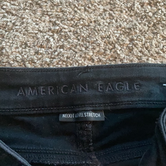 America Eagle Black Jeans - Picture 2 of 4